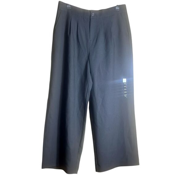 Torrid Twill Deep Black Wide-Leg Pants Size 14 NWT 📦 - Picture 9 of 9